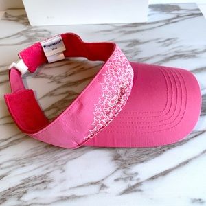Converse Adjustable Pink Visor - 56cm